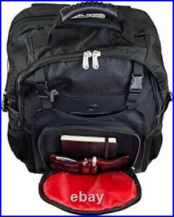 KnifePack Plus Robust Black Backpack with Cutlery Storage & Laptop Compartment