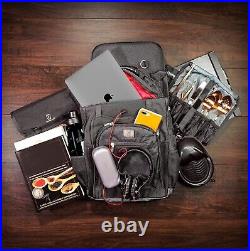 KnifePack Plus Robust Black Backpack with Cutlery Storage & Laptop Compartment