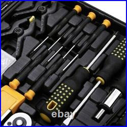 Ktaxon, general household hand tool set, W storage case, 198 piece tools. 13.23lb