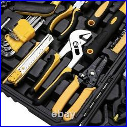 Ktaxon, general household hand tool set, W storage case, 198 piece tools. 13.23lb