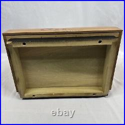 Large Vintage Wood Case XX Cutlery Knife Counter Store Display Case WithKey