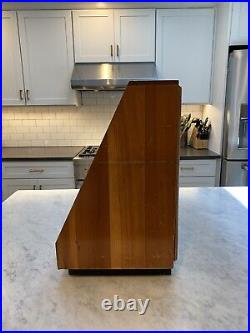 Large Vintage Wood XX Cutlery Knife Counter Store Advertising Display Case