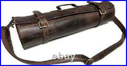 Leather Knife Roll Chef Knife Case Knife Roll Chef Leather Knife Roll Storage