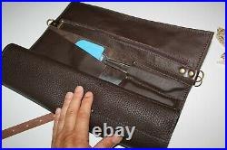 Leather knife roll Leather knife case Chef knife roll Knife storage PERSONALIZED
