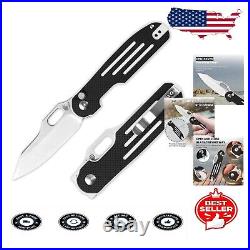 Lightweight EDC Pocket Knife S35VN Blade, G10 Handle, Ideal for Hunting