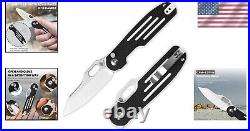 Lightweight EDC Pocket Knife S35VN Blade, G10 Handle, Ideal for Hunting