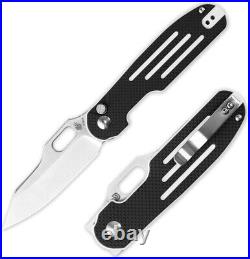 Lightweight EDC Pocket Knife S35VN Blade, G10 Handle, Ideal for Hunting