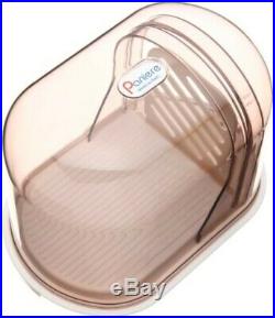 Loaf Bread Storage Case with Slice Guide Paniere METAL C-1097