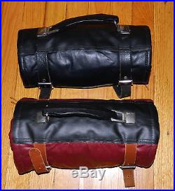 Lot of 2 Hickory Hills Pocket Knife Roll Carrying Storage Case Pack hold 60 Each