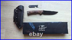 Lothar FOX Hunting Knife Full Tang D2 Steel