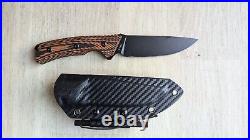 Lothar FOX Hunting Knife Full Tang D2 Steel