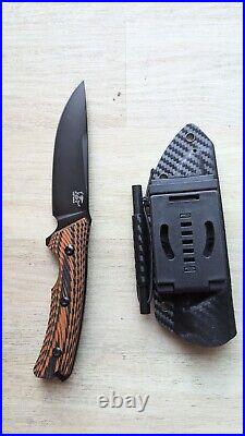 Lothar FOX Hunting Knife Full Tang D2 Steel