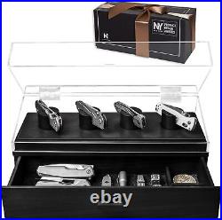 Luxury Pocket Knife Display Case for 6-10 Knives The Knife Deck Pro Premium Luxury Pocket Knife Display Case for 6-10 Knives The Knife Deck Pro Premium