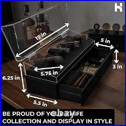 Luxury Pocket Knife Display Case for 6-10 Knives The Knife Deck Pro Premium