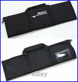 MAC KR-108 Black Kitchen Knife Roll Bag Storage Carry Case 560g JAPAN
