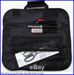 MAC Kitchen Knife Roll Bag KR-108 Black Storage Case 560g 50×6cm Polyester