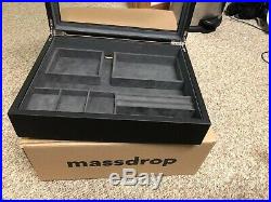 MASSDROP WOLF CACHE EDC VALET Missing Knife Trays and Scratched Plexiglass