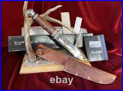 MINT Vtg KA-BAR 1235 SURVIVAL BOWIE NOS MARINE HUNTER KNIFE KABAR OLEAN BOX CASE MINT Vtg KA-BAR 1235 SURVIVAL BOWIE NOS MARINE HUNTER KNIFE KABAR OLEAN BOX CASE