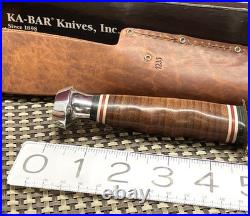 MINT Vtg KA-BAR 1235 SURVIVAL BOWIE NOS MARINE HUNTER KNIFE KABAR OLEAN BOX CASE MINT Vtg KA-BAR 1235 SURVIVAL BOWIE NOS MARINE HUNTER KNIFE KABAR OLEAN BOX CASE