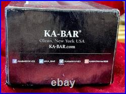 MINT Vtg KA-BAR 1235 SURVIVAL BOWIE NOS MARINE HUNTER KNIFE KABAR OLEAN BOX CASE MINT Vtg KA-BAR 1235 SURVIVAL BOWIE NOS MARINE HUNTER KNIFE KABAR OLEAN BOX CASE