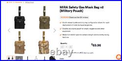 MIRA Safety Military Pouch For Gas Mask Storage Carry Bag NEW Throwing Knives MIRA Safety Military Pouch For Gas Mask Storage Carry Bag NEW Throwing Knives