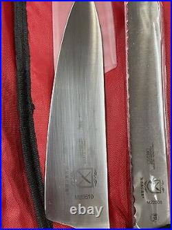 Mercer 21 Pocket Knife Case Bag Storage with Knives/Chef's Kit