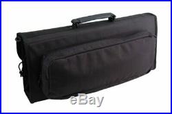 Messermeister 17-Pocket Knife Case with Large Storage Pocket Luggage Grade an