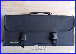 Messermeister 17 Pocket Knife Storage Case Bag Luggage Black with Knife Cases