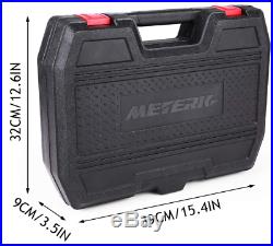 Meterk 170 Pcs Home Tool Kit Household/Auto Repair Mechanic Toolbox Storage Case