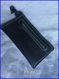Mike Snody Custom Leather Zippered Case Black Mike Snody Custom Leather Zippered Case Black