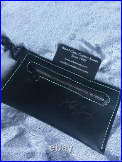 Mike Snody Custom Leather Zippered Case Black Mike Snody Custom Leather Zippered Case Black