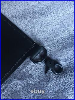 Mike Snody Custom Leather Zippered Case Black Mike Snody Custom Leather Zippered Case Black