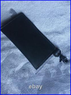 Mike Snody Custom Leather Zippered Case Black Mike Snody Custom Leather Zippered Case Black