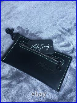 Mike Snody Custom Leather Zippered Case Black Mike Snody Custom Leather Zippered Case Black