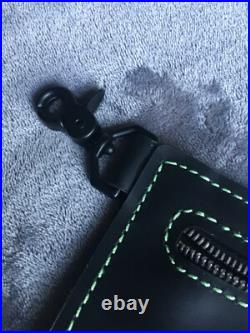 Mike Snody Custom Leather Zippered Case Black Mike Snody Custom Leather Zippered Case Black