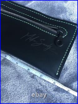 Mike Snody Custom Leather Zippered Case Black Mike Snody Custom Leather Zippered Case Black