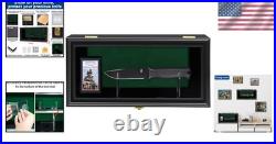 Modern Black Wood Knife Cabinet Display and Protect EDC and Tactical Knives Modern Black Wood Knife Cabinet Display and Protect EDC and Tactical Knives