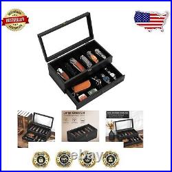 Multi-Functional Knife Display Box with Velvet Lining for Honorable Collections