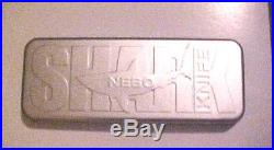 NEBO Shark Knife, in metal storage/display case, New Condition