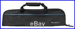 NEW Padded Knife Roll Black Bag Roll Pocket Storage Wallet Durable Carrying Case