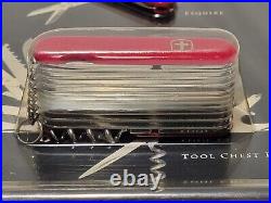 NEW (Read) Wenger Swiss Army Knife Set Tool Chest Plus & Esquire SEALED knives