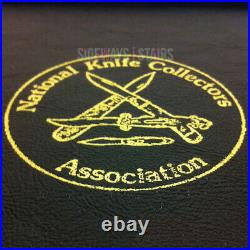 NKCA POCKETKNIFE STORAGE CASE Naitonal Knife Collector club folder RARE vintage
