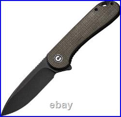 New Civivi Elementum Linerlock Micarta C907Z