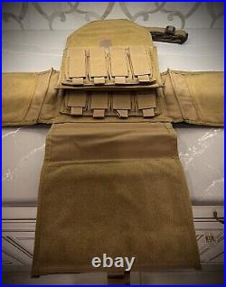 New Marfione Knife Storage Case / Bag. Coyote Tan w Strap. Authentic (Microtech)