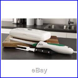 Oster Accentuate Electric Knife With Storage Case And Fork Electric Knife Fork