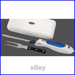 Oster Accentuate Electric Knife with Storage Case and Fork FPSTEK2803