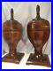 Pair-of-Antique-Mahogany-Inlaid-Cutlery-knife-Storage-Cases-Boxes-Urns-Exc-Cond-01-bq