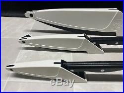 Pampered Chef Professional Knife Set Of 3 With Self Sharpening Storage Cases