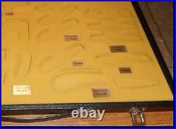 Parker -frost USA Eagle Brand 1978 Moulded Salesman Sample Knife Storage Display