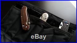 Pocket Knife Collection Carry Case Storage 12 Blades Spyderco Benchmade ZT Ganzo